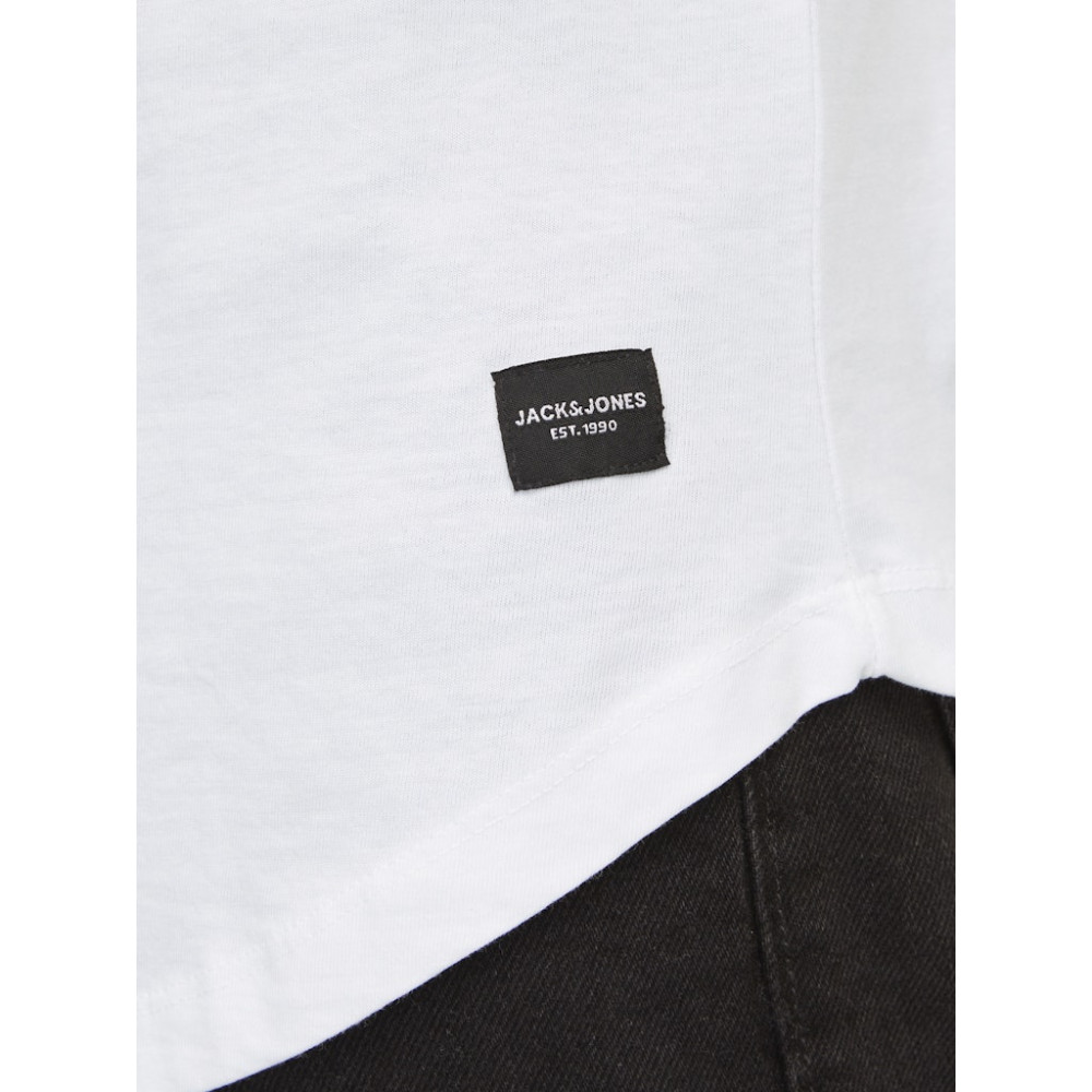 Jack and Jones Λευκό T-shirt C Neck - 12113648