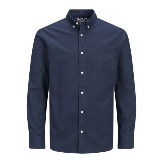 Jack & Jones Μπλε Σκούρο Πουκάμισο Button Down - 12192150