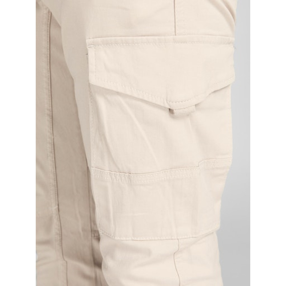 Jack and Jones Εκρού Παντελόνι Cargo - 12202936