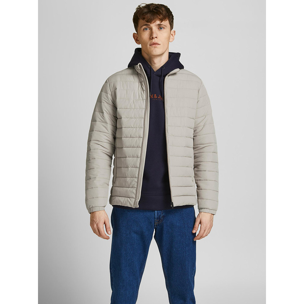 Jack and Jones Εκρού Μπουφάν τύπου Puffer - 12211129 