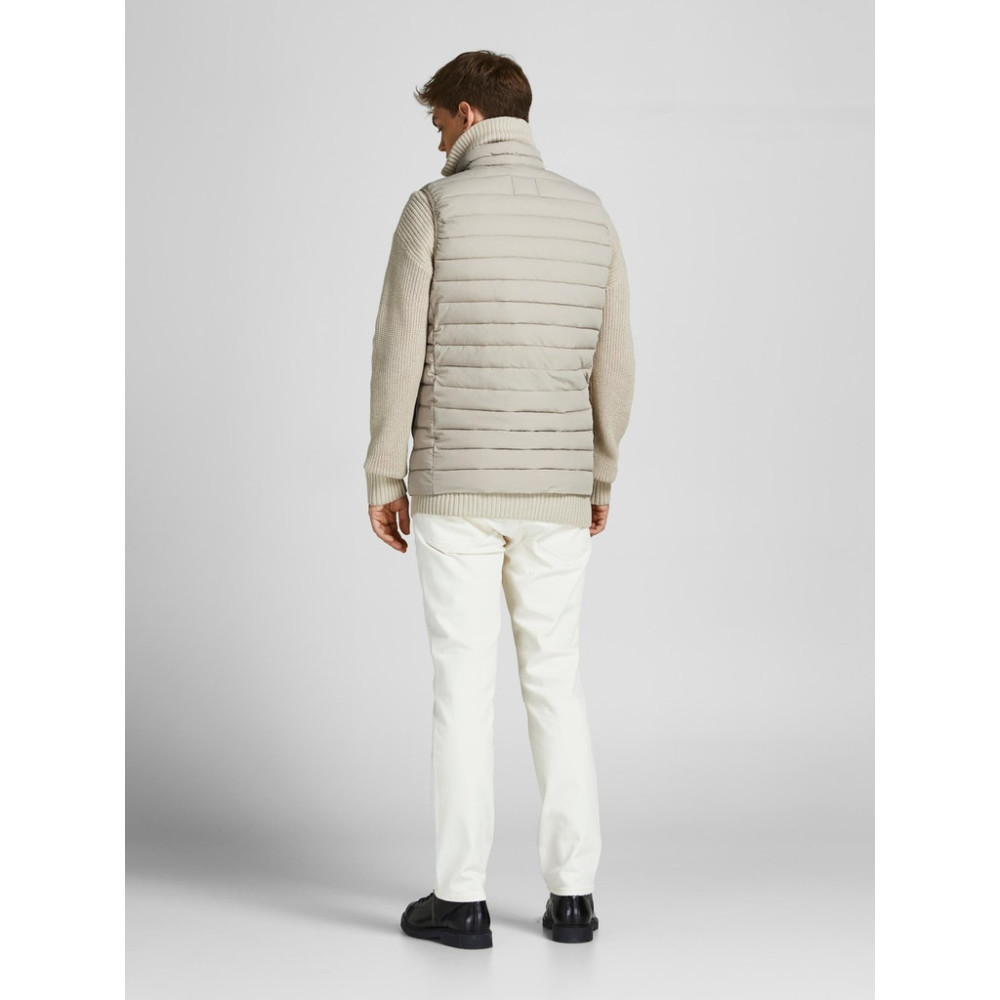 Jack & Jones Μπεζ Αμάνικο Μπούφαν - 12211132 