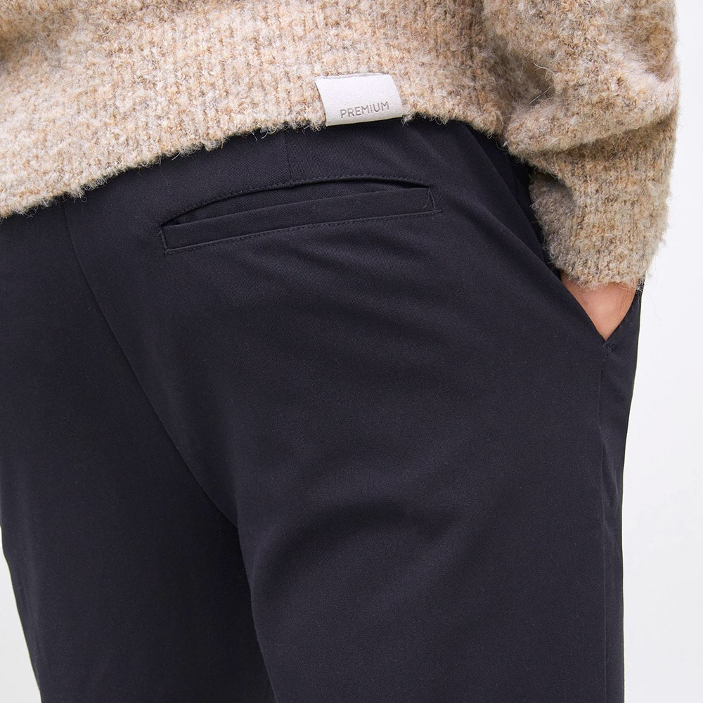 Jack and Jones Μαύρο Παντελόνι - 12216823
