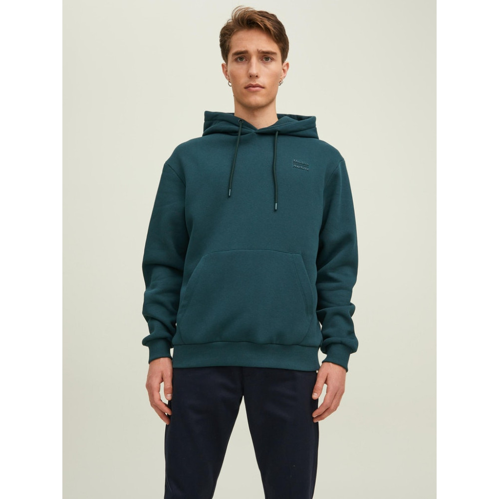Jack and Jones Πράσινο Hoodie - 12217436
