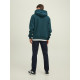 Jack and Jones Πράσινο Hoodie - 12217436