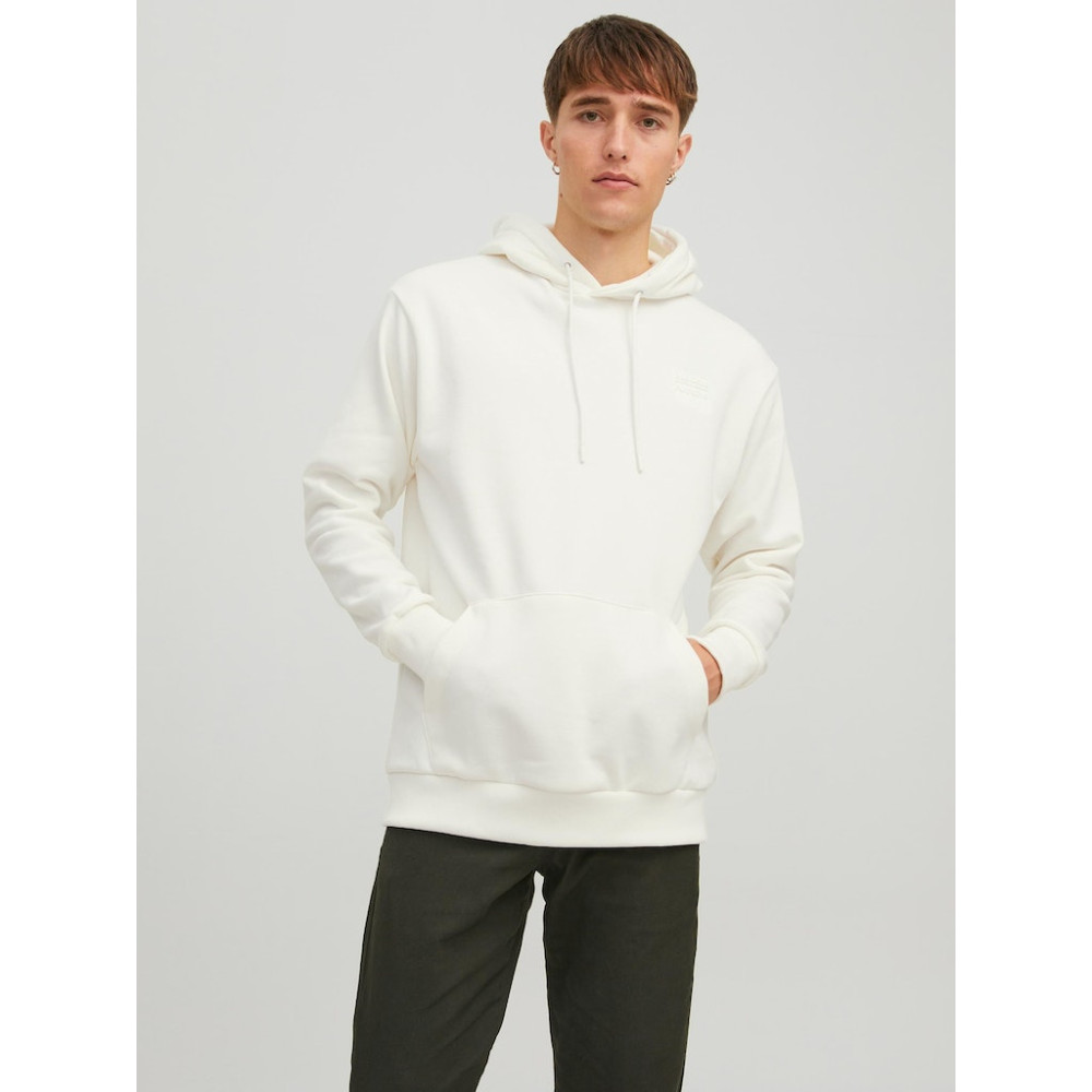 Jack and Jones Λευκό Hoodie - 12217436