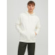 Jack and Jones Λευκό Hoodie - 12217436