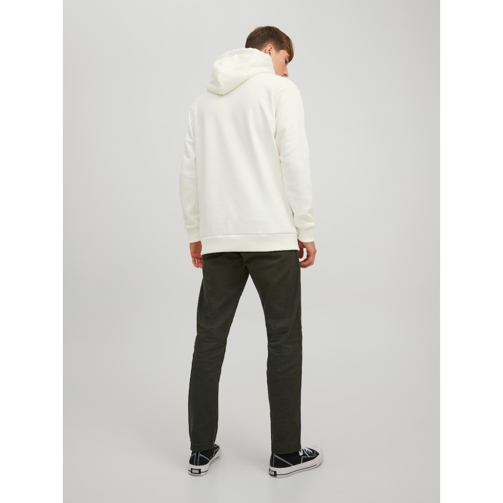 Jack and Jones Λευκό Hoodie - 12217436