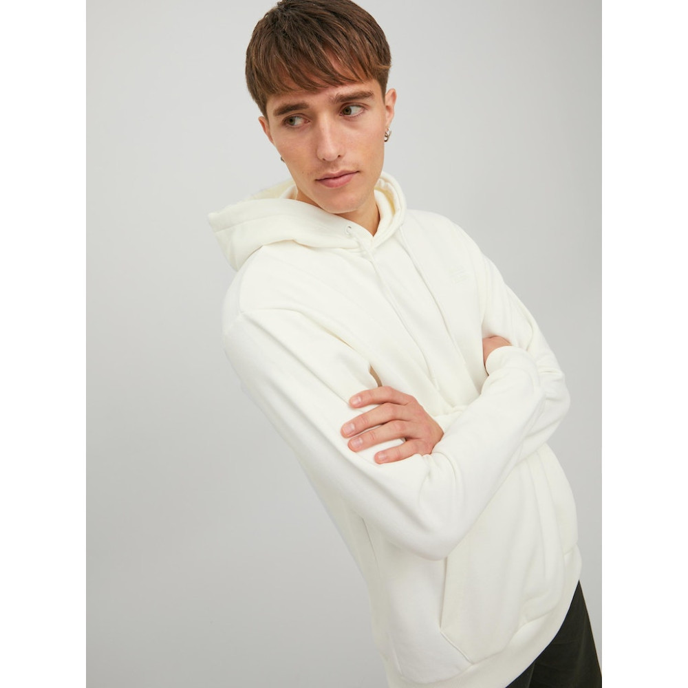 Jack and Jones Λευκό Hoodie - 12217436
