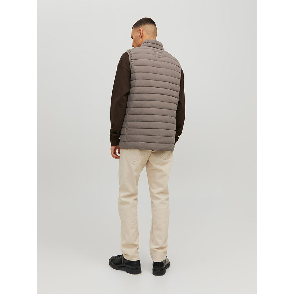 Jack & Jones Μπεζ Αμάνικο Μπούφαν - 12211132 