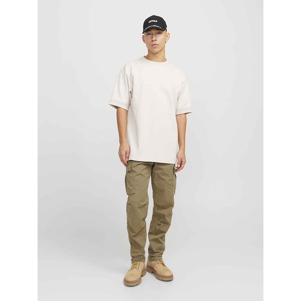 Jack and Jones Μπεζ Παντελόνι Cargo - 12216664