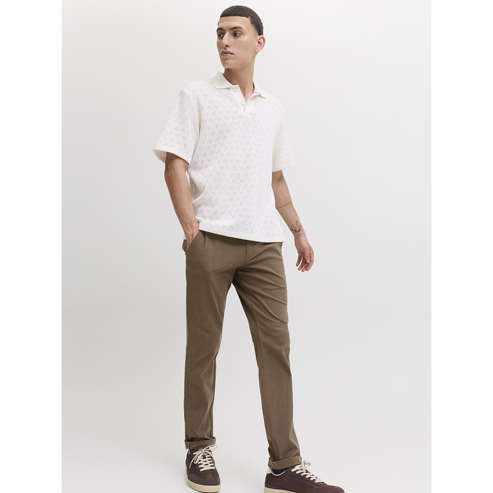 Jack and Jones Μπεζ Παντελόνι Chino - 12206198
