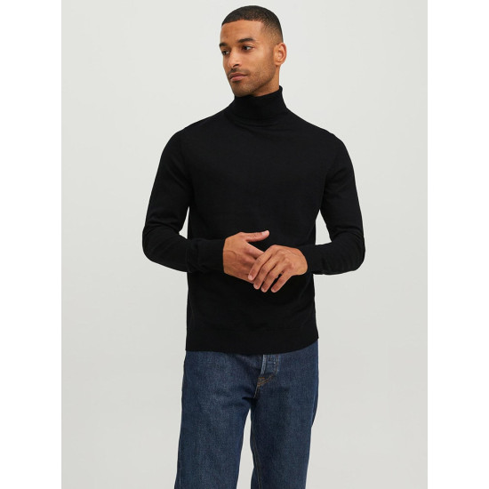Jack and Jones Μαύρο Ζιβάγκο 100% Wool - 12216829