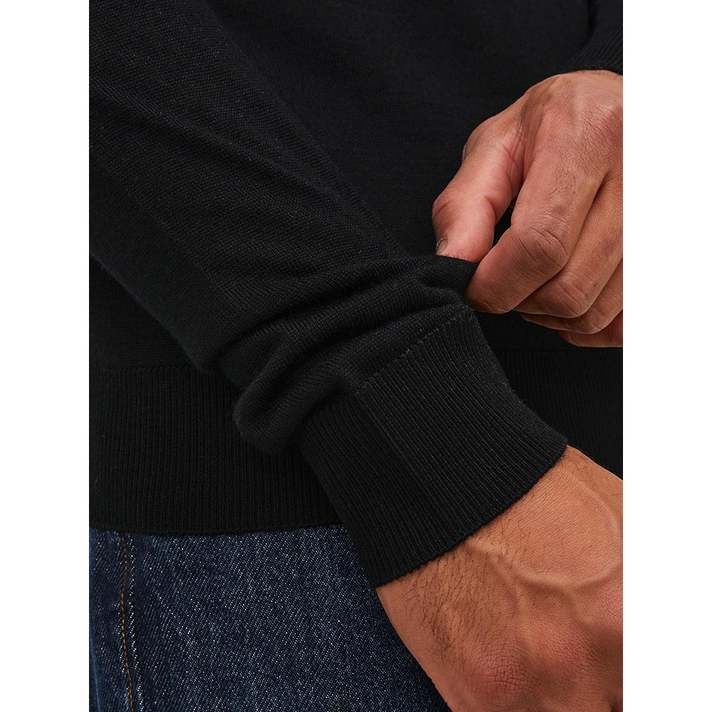 Jack and Jones Μαύρο Ζιβάγκο 100% Wool - 12216829