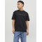Jack and Jones Μαύρο T-shirt C Neck - 12234746