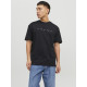 Jack and Jones Μαύρο T-shirt C Neck - 12234746