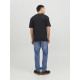 Jack and Jones Μαύρο T-shirt C Neck - 12234746