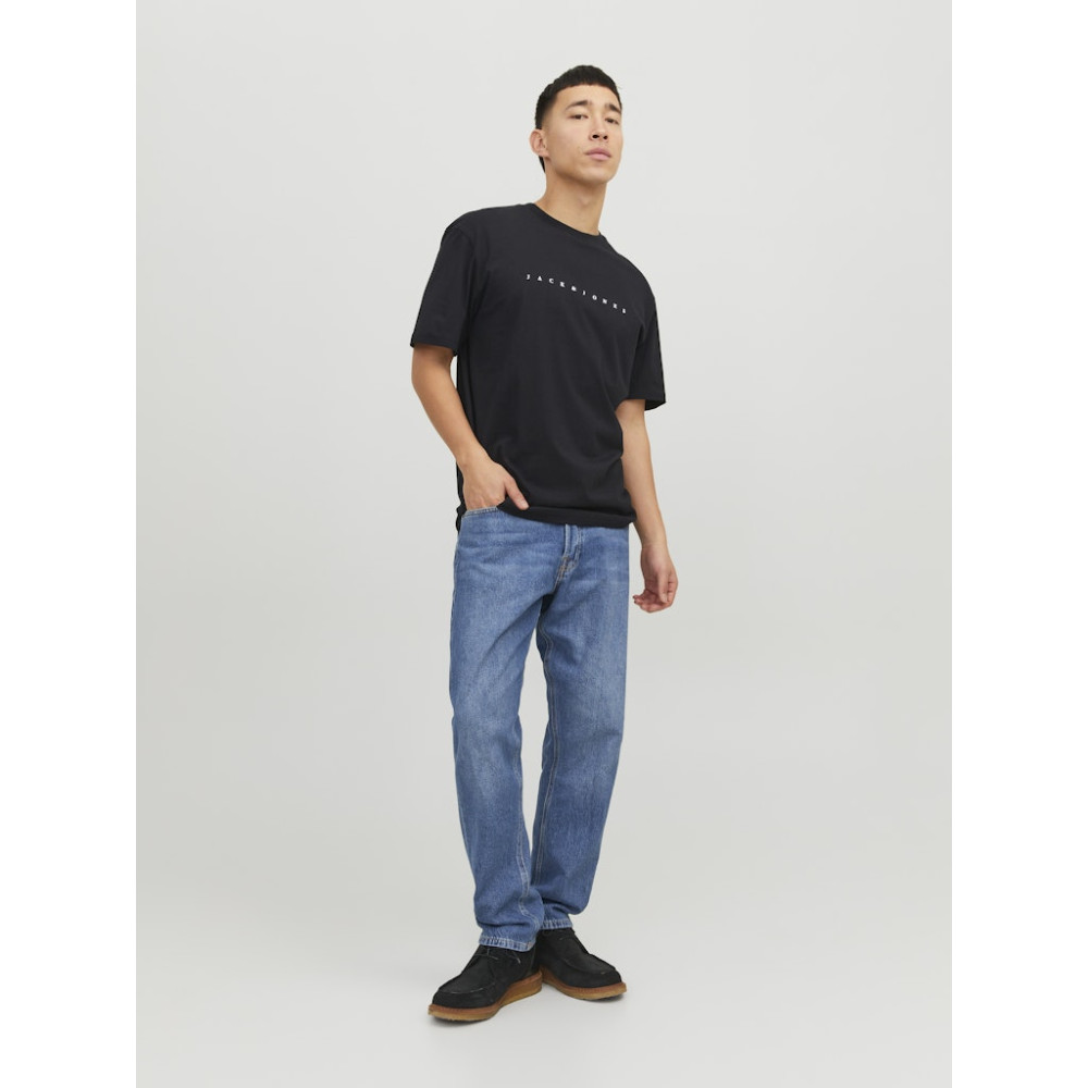 Jack and Jones Μαύρο T-shirt C Neck - 12234746