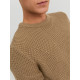 Jack and Jones Μπεζ Πουλόβερ C Neck - 12236286