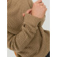 Jack and Jones Μπεζ Πουλόβερ C Neck - 12236286