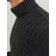 Jack and Jones Μαύρο Ζιβάγκο - 12236315