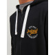 Jack and Jones Μαύρη Ζακέτα Hoodie - 12236179
