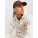 Jack and Jones Εκρού Ζακέτα Hoodie - 12241691