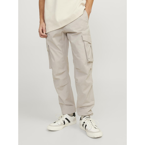 Jack and Jones Μπεζ Παντελόνι Cargo - 12242264
