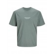 Jack and Jones Πράσινο T-shirt C Neck - 12240121