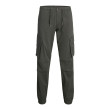 Jack and Jones Ανθρακί Παντελόνι Cargo - 12242264