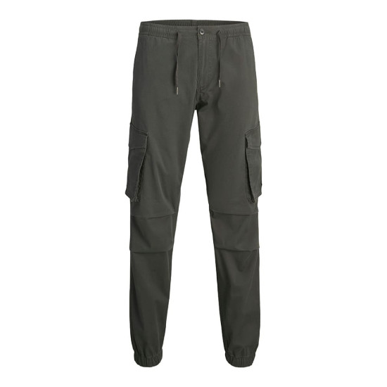 Jack and Jones Ανθρακί Παντελόνι Cargo - 12242264