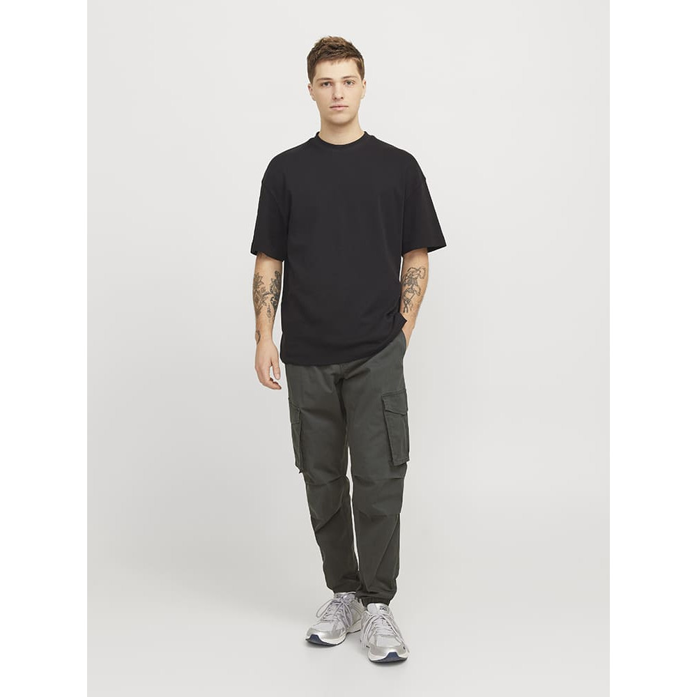 Jack and Jones Ανθρακί Παντελόνι Cargo - 12242264