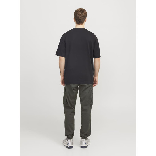 Jack and Jones Ανθρακί Παντελόνι Cargo - 12242264