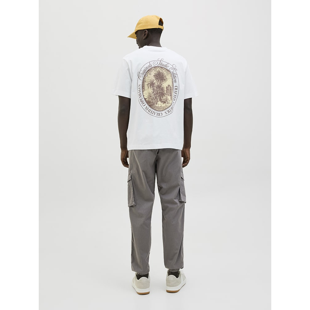 Jack and Jones Γκρι Παντελόνι Cargo - 12242264