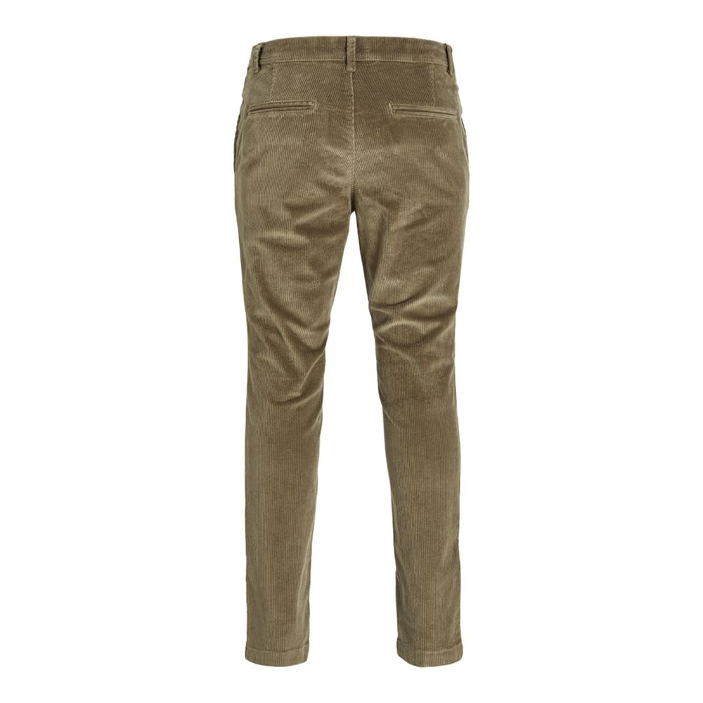 Jack & Jones Μπεζ Παντελόνι Κοτλέ - 12258301