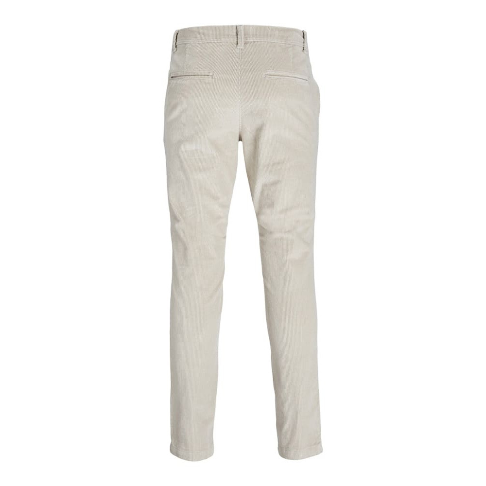 Jack & Jones Εκρού Παντελόνι Κοτλέ - 12258301