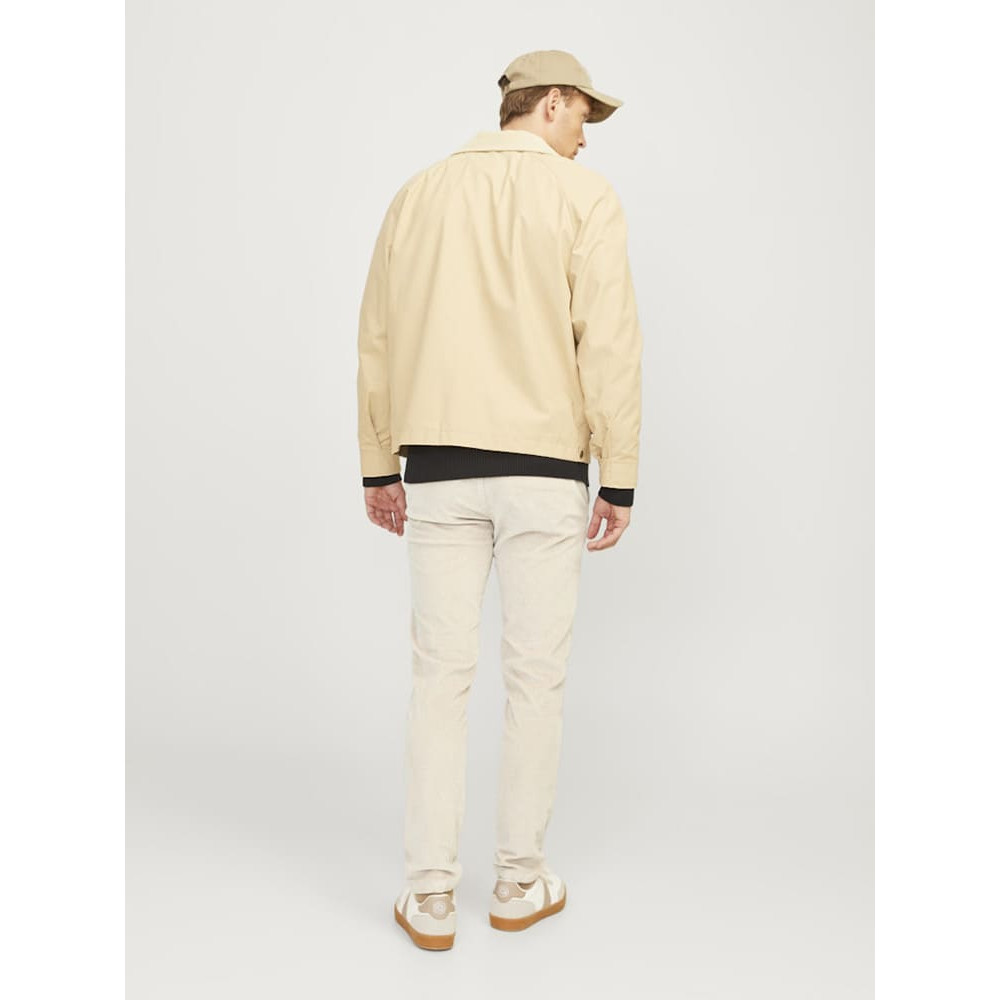 Jack & Jones Εκρού Παντελόνι Κοτλέ - 12258301