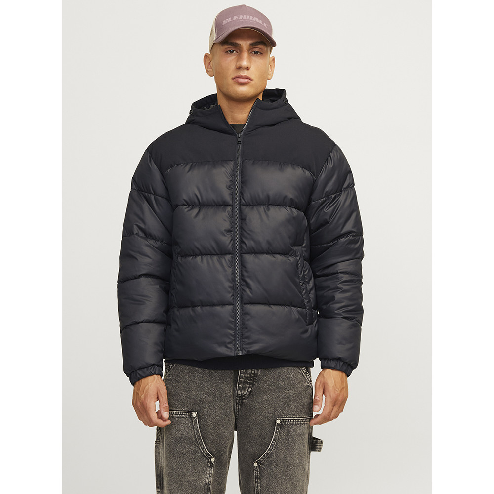 Jack and Jones Μαύρο Puffer Jacket - 12256882