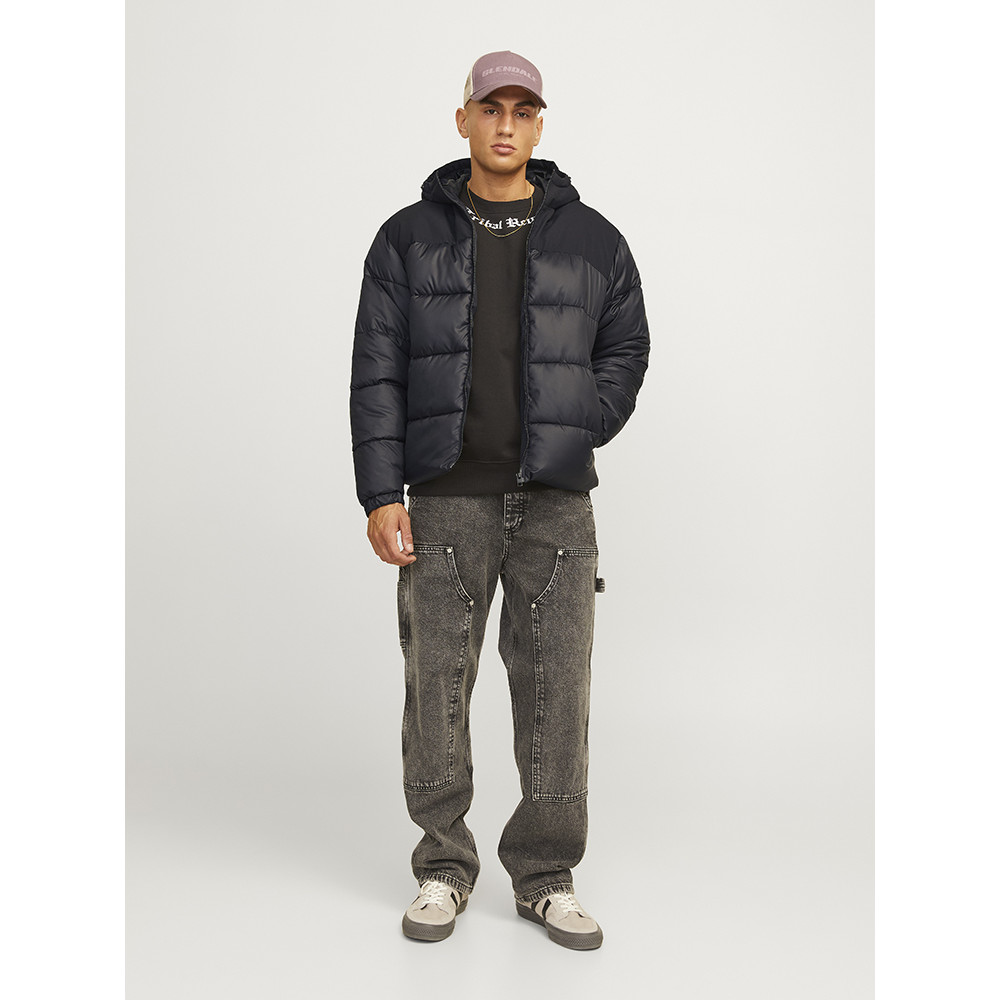 Jack and Jones Μαύρο Puffer Jacket - 12256882