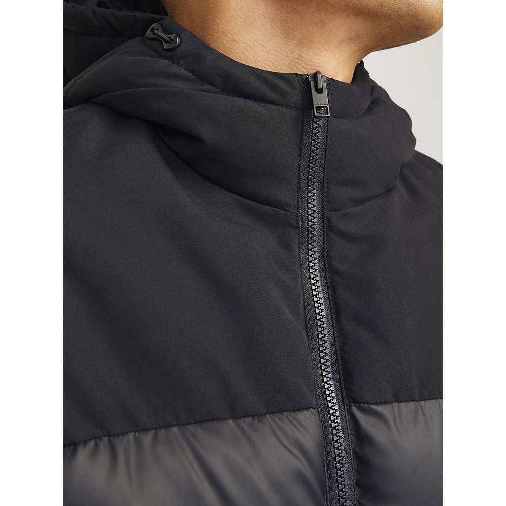 Jack and Jones Μαύρο Puffer Jacket - 12256882