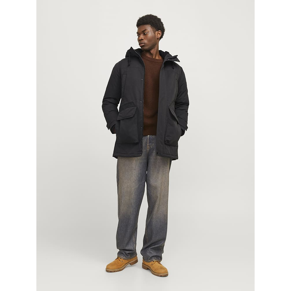 Jack and Jones Μαύρο Parka - 12256995
