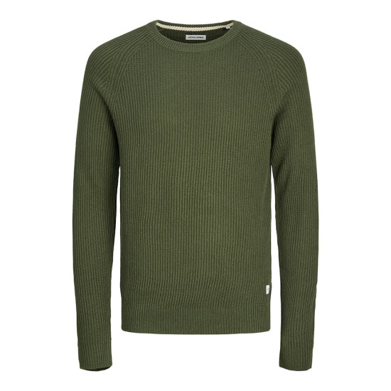 Jack and Jones Πράσινο Πουλόβερ C Neck - 12258471