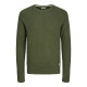 Jack and Jones Πράσινο Πουλόβερ C Neck - 12258471