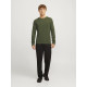 Jack and Jones Πράσινο Πουλόβερ C Neck - 12258471