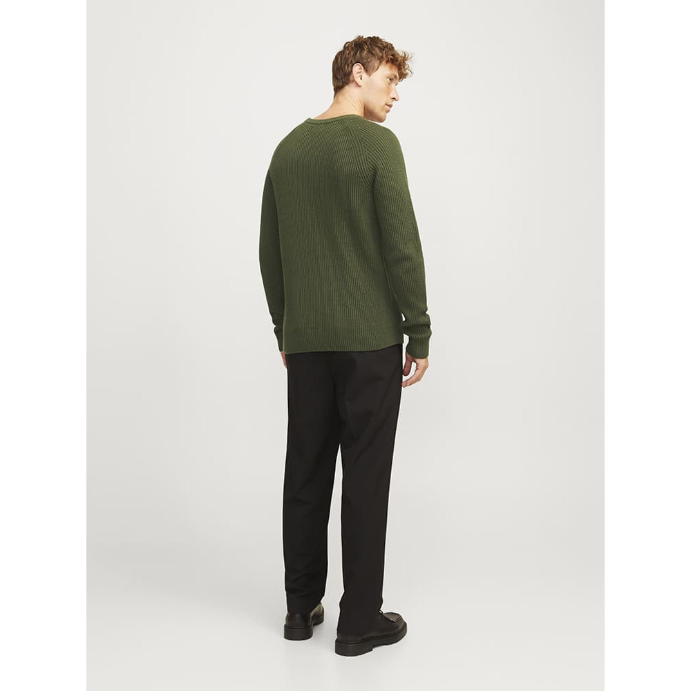 Jack and Jones Πράσινο Πουλόβερ C Neck - 12258471