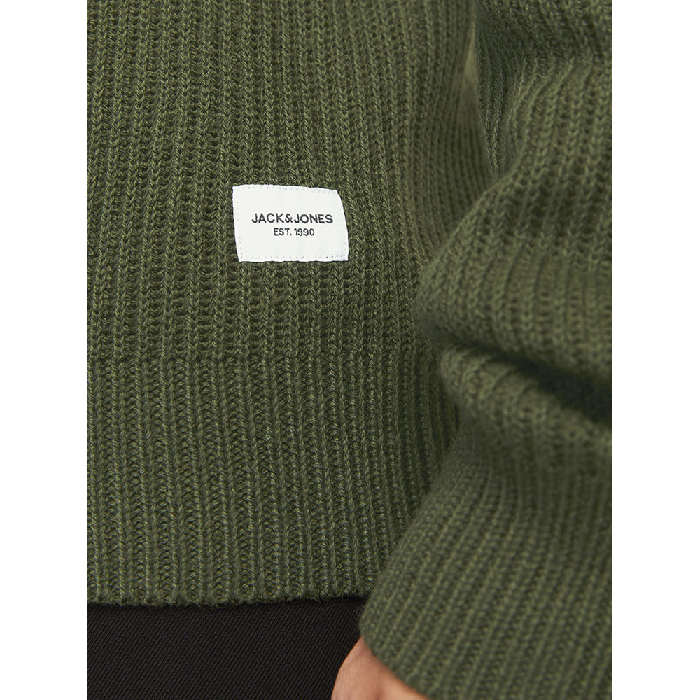 Jack and Jones Πράσινο Πουλόβερ C Neck - 12258471