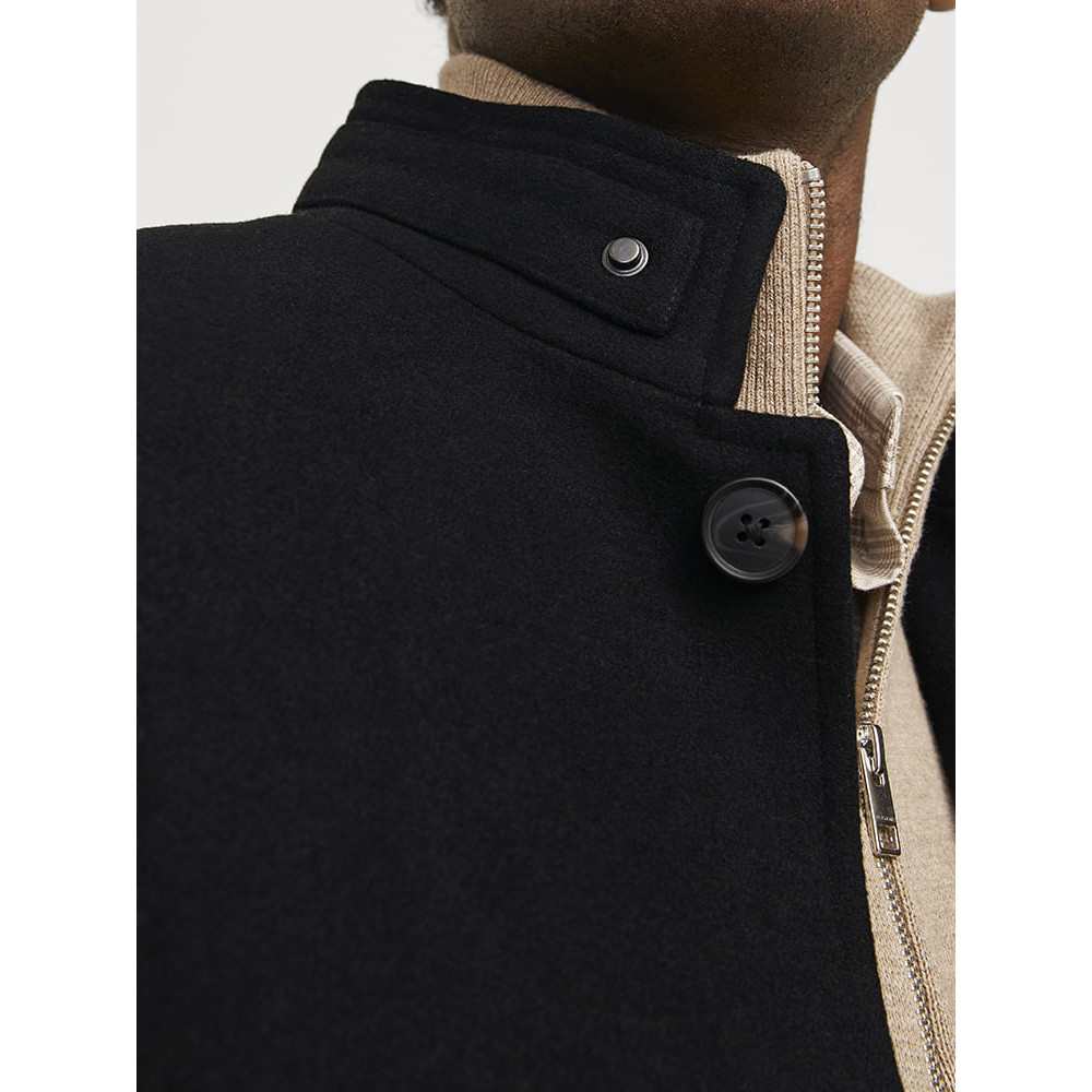 Jack and Jones Μαύρο Παλτό - 12258672