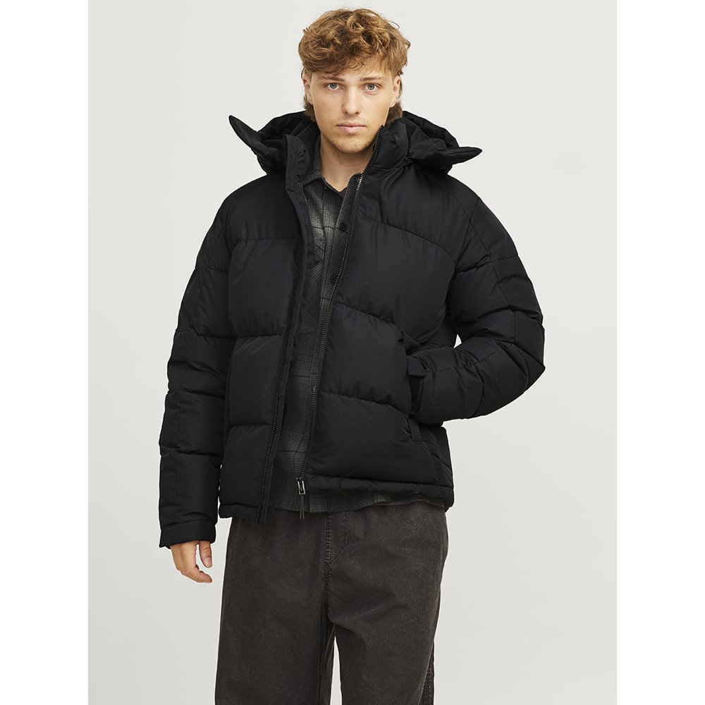 Jack and Jones Μαύρο puffer Jacket - 12260428