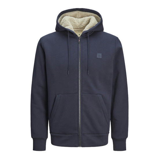 Jack and Jones Μπλε Ζακέτα Hoodie - 12262125