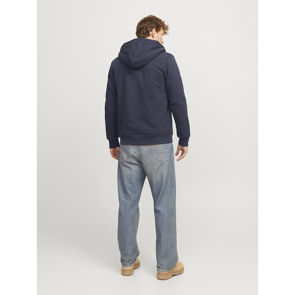 Jack and Jones Μπλε Ζακέτα Hoodie - 12262125