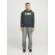 Jack and Jones Πράσινο Hoodie - 12262421